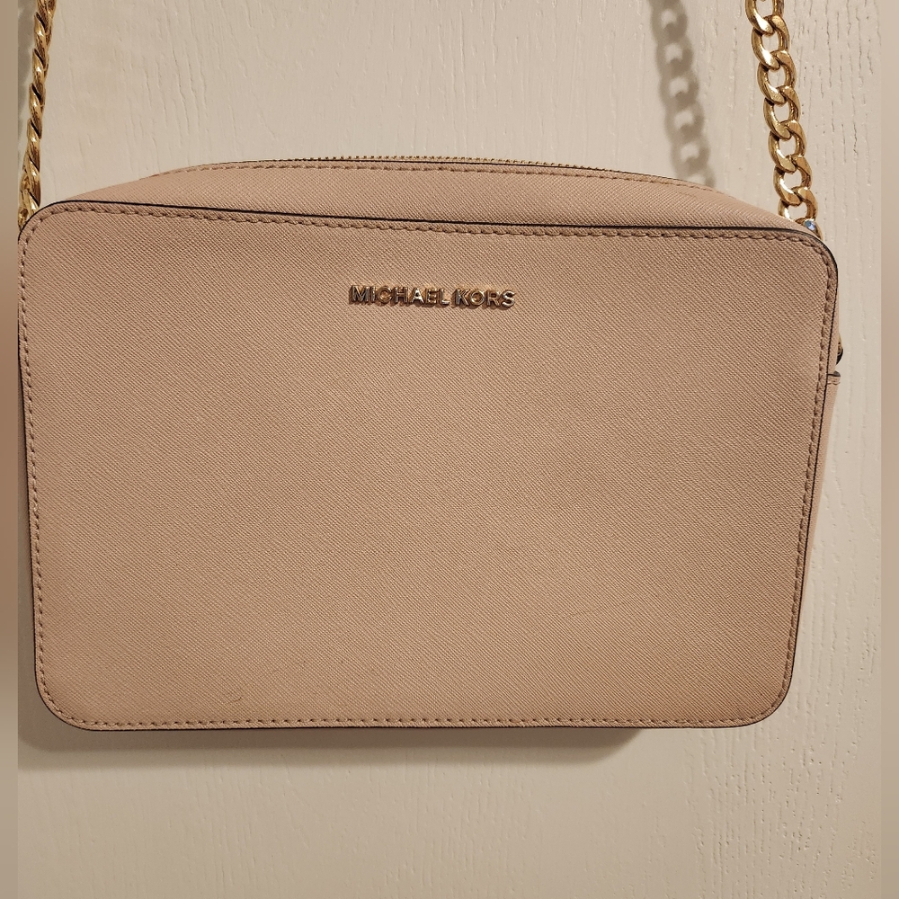 Michael Kors Jet Set Crossbody Bag in Blush